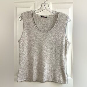 Cyrus gray 100%Cashmere Vest size Medium